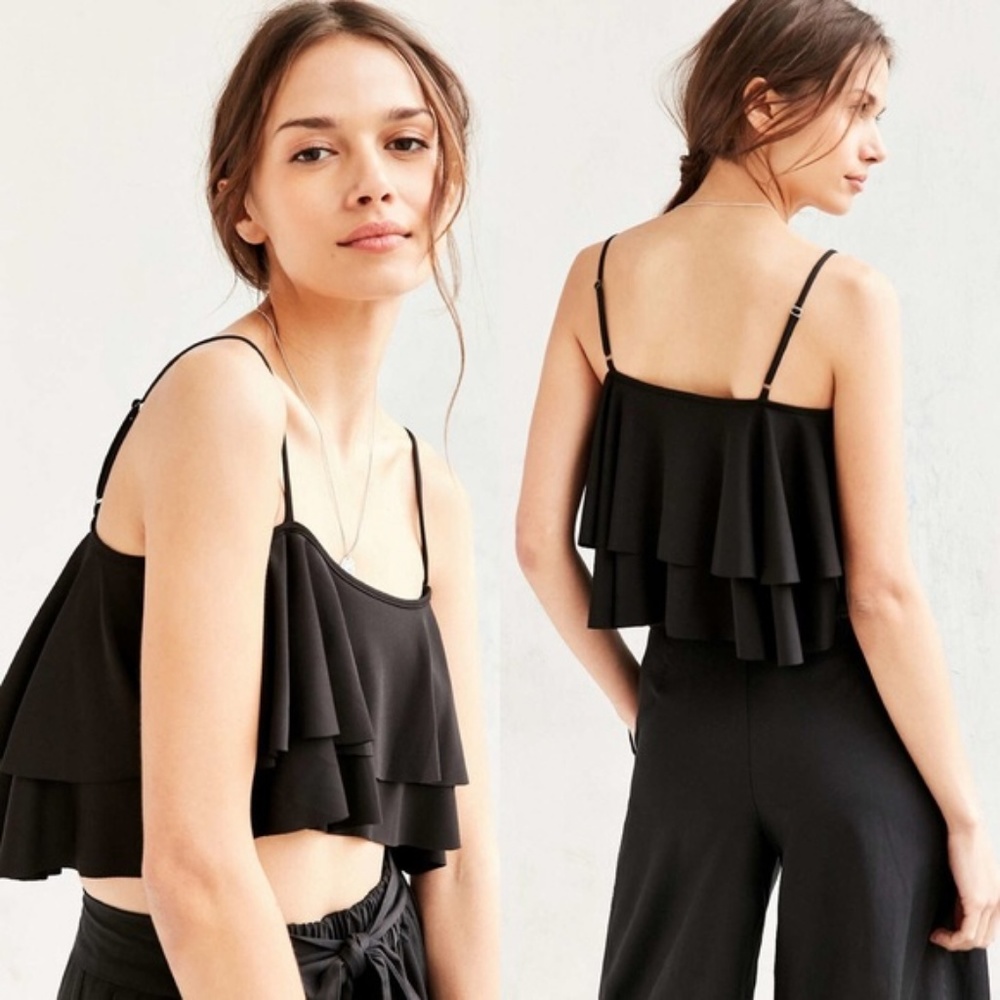 Kimchi Blue Tiered Ruffle Tank